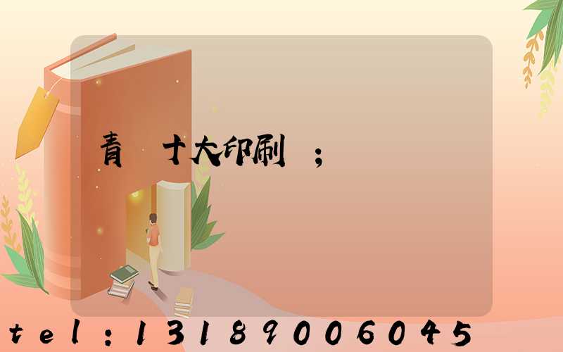 青島十大印刷廠