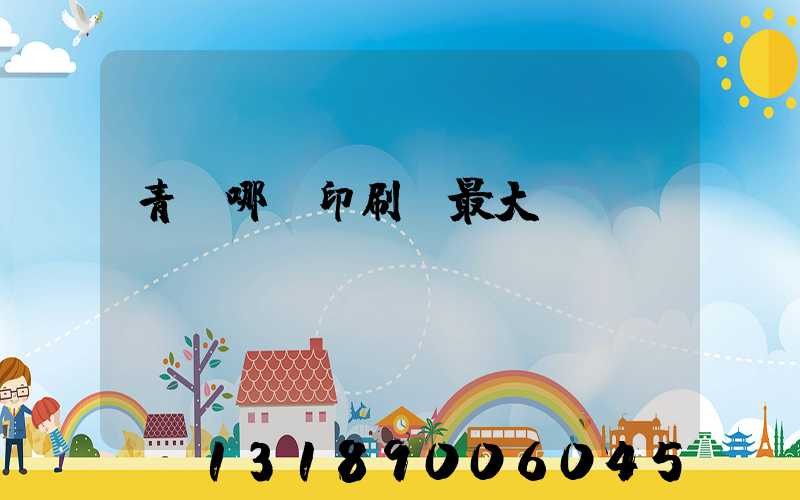 青島哪個印刷廠最大